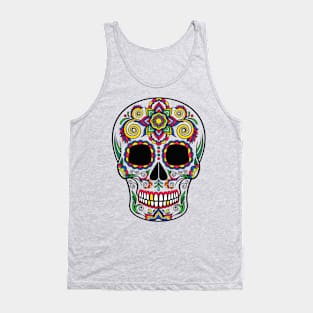 sugar skull Tank Top